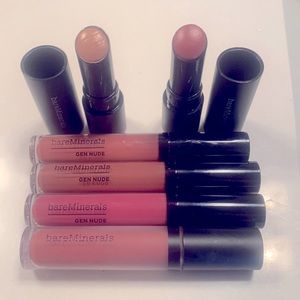 BareMinerals 6-Piece Gen Nude Lip Glosses & Lipstick